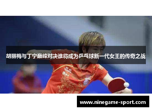 胡丽梅与丁宁巅峰对决谁将成为乒乓球新一代女王的传奇之战